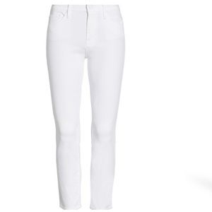 Mother The Looker crop skinny jeans